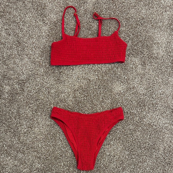 Red Bikini Set - Picture 1 of 5